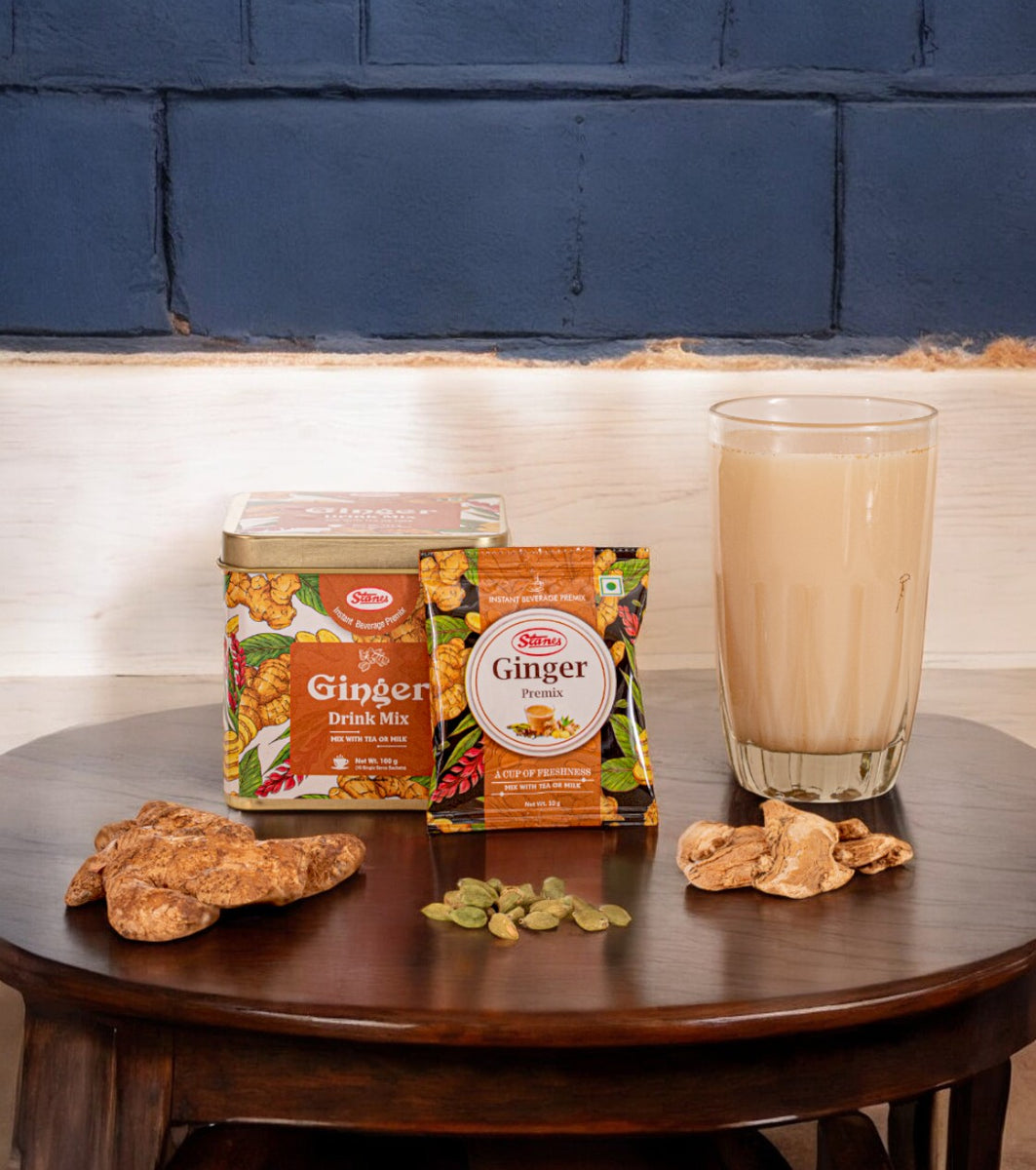 Ginger Drink Mix ( TIN Container ) – Stanes Beverages