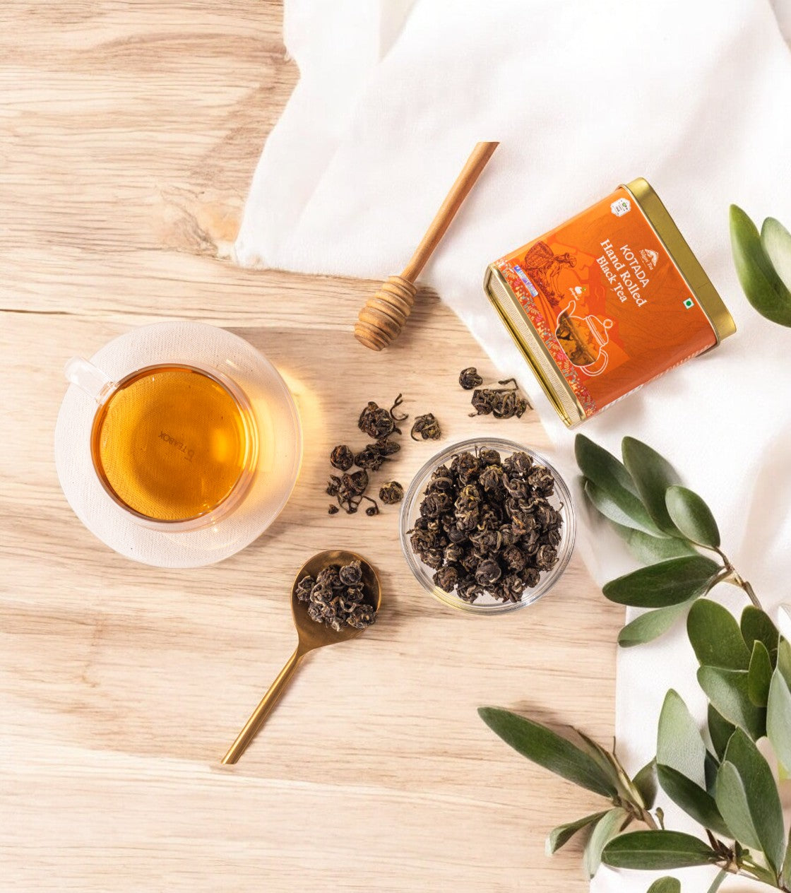 Kotada Handrolled Black Tea  (Tin)