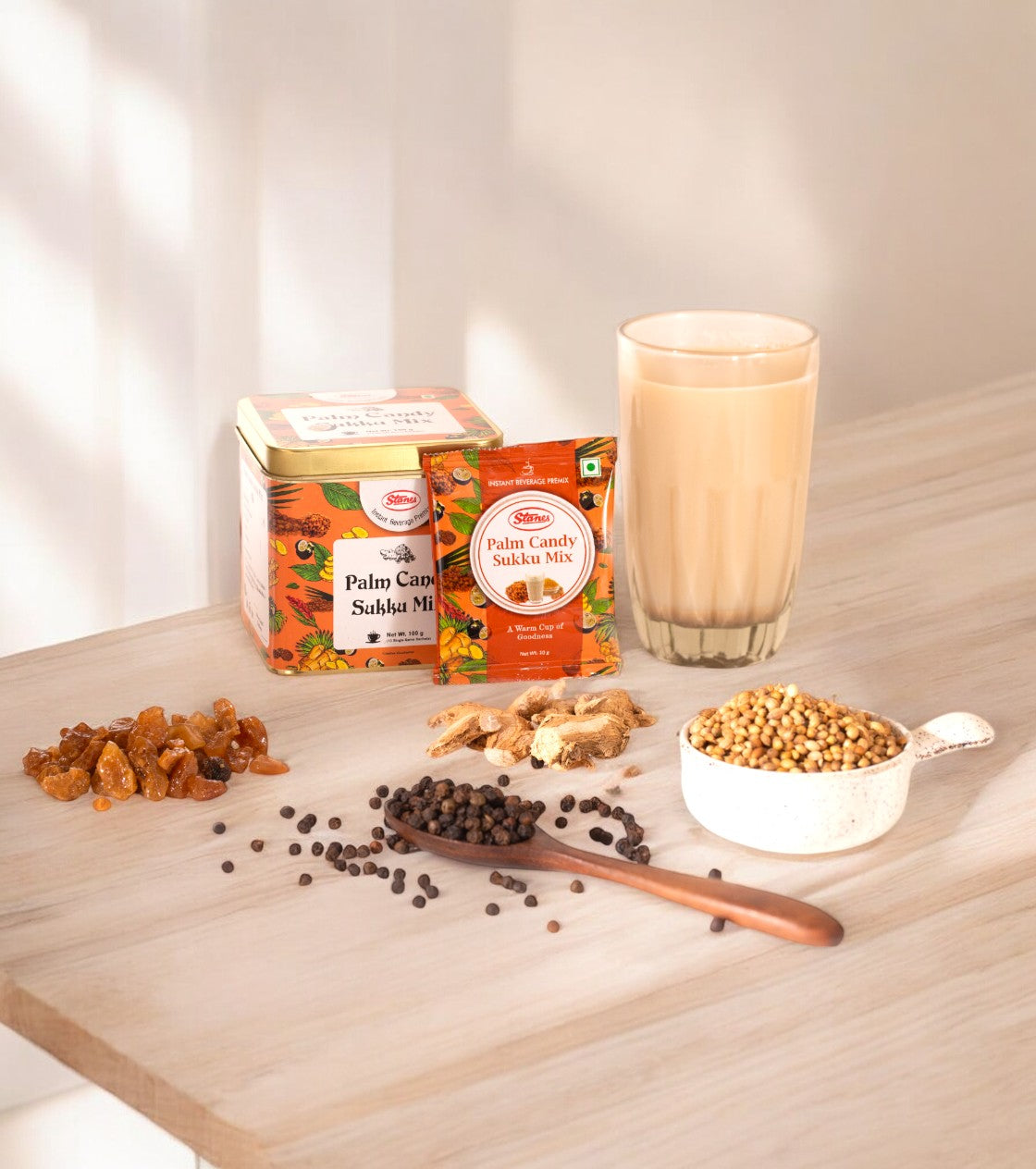 PALM CANDY SUKKU MILK MIX  ( TIN Container )