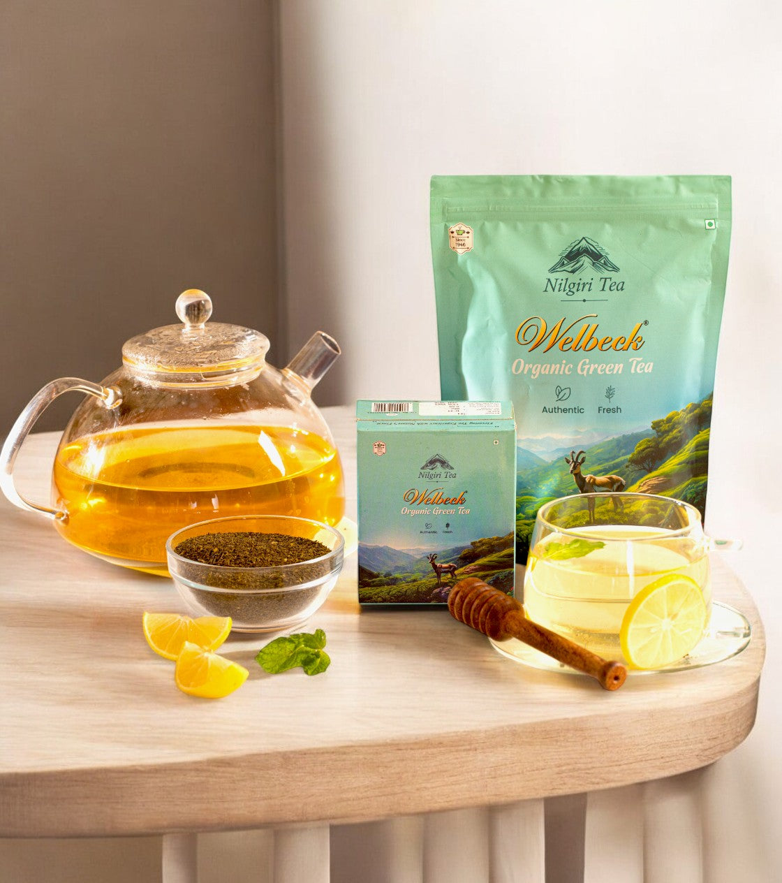Welbeck Organic Green Tea (Carton)